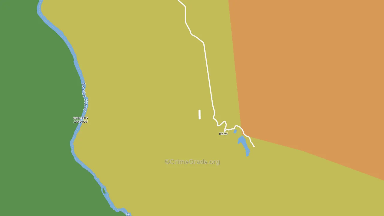 Waha, ID Map of Assault Rates