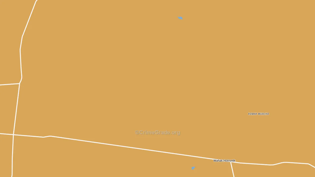 Wahak Hotrontk, AZ Map of Assault Rates