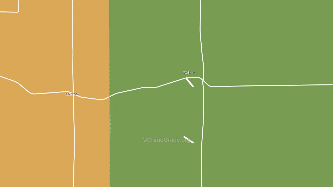 Wallace, NE Map of Assault Rates