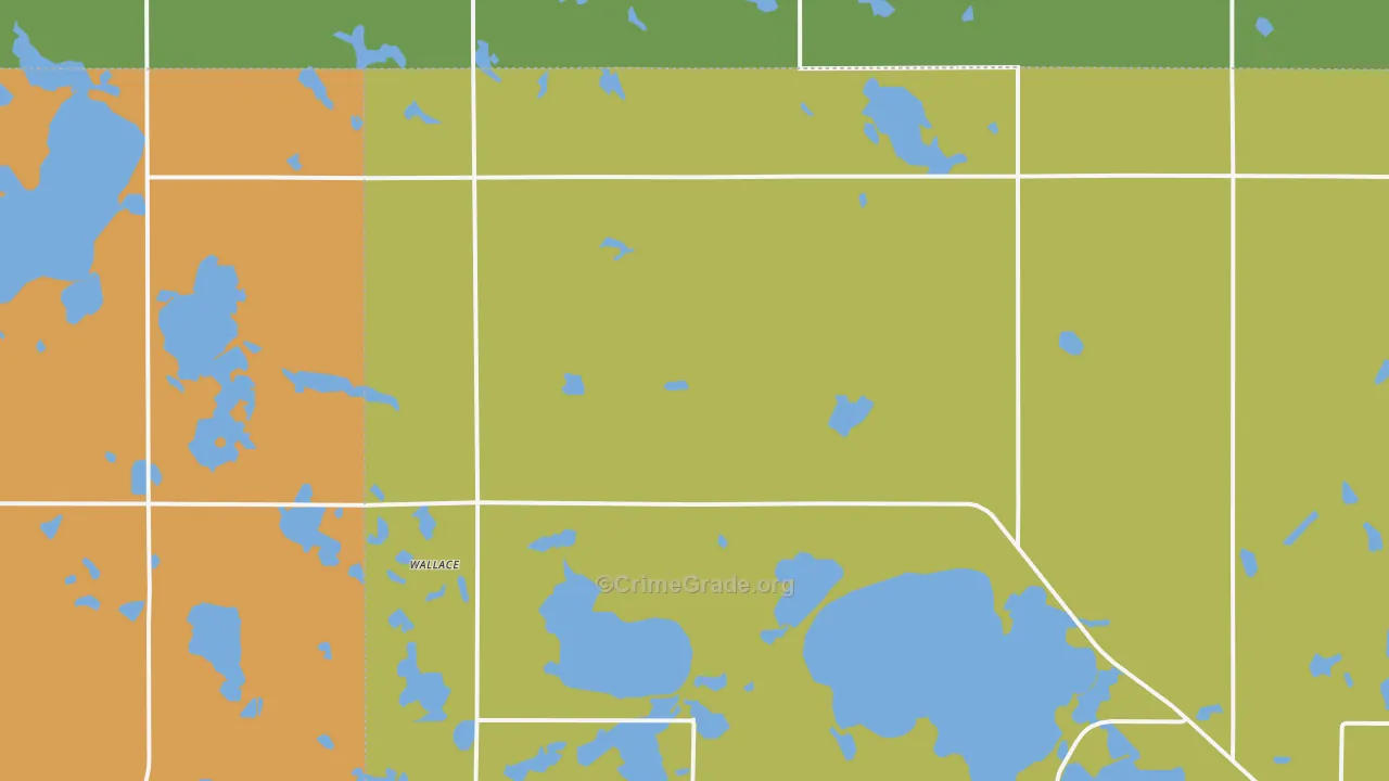 Wallace, SD Map of Assault Rates