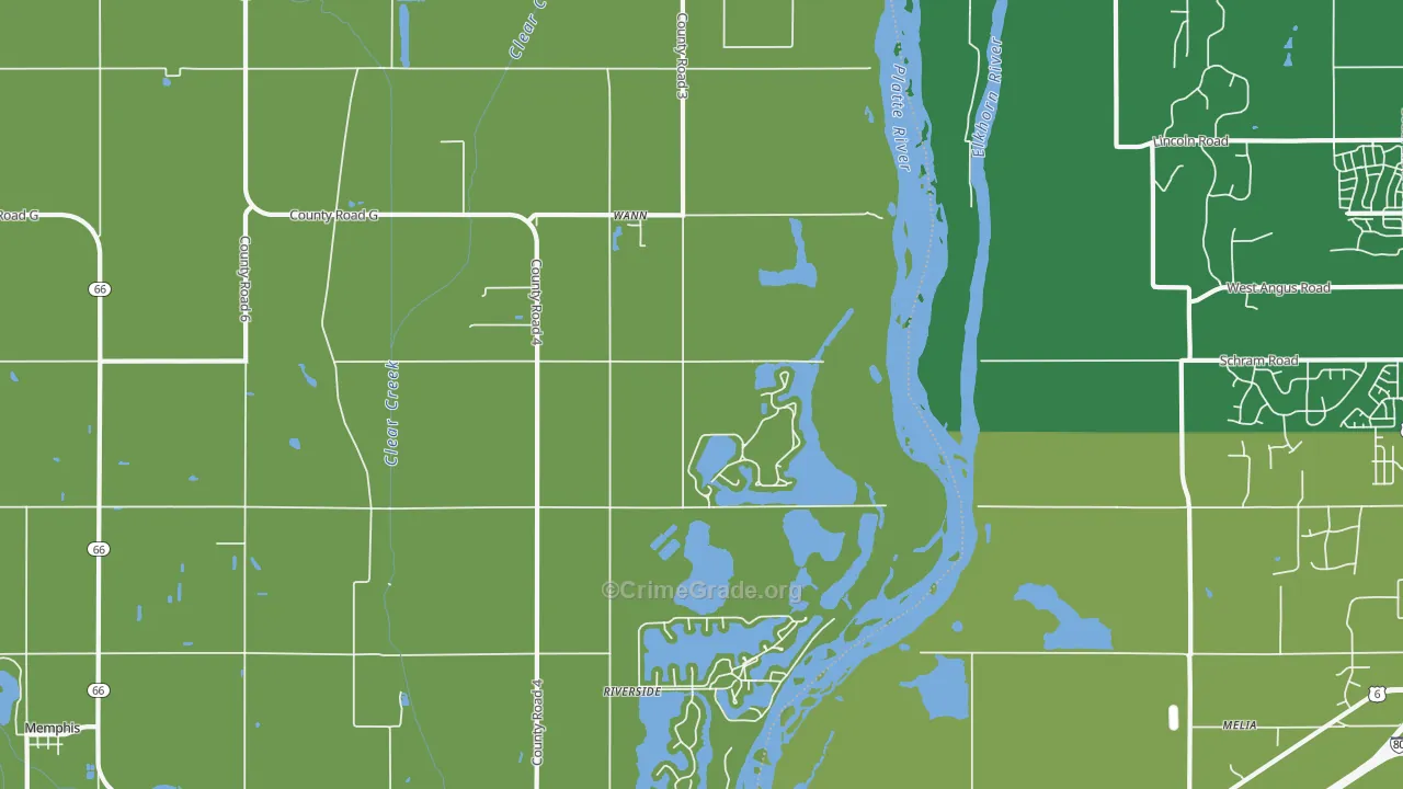 Wann, NE Map of Assault Rates