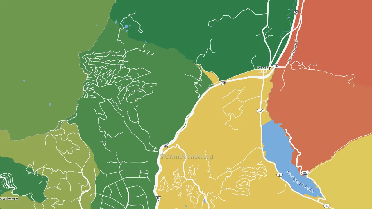 Wanship, UT Map of Assault Rates