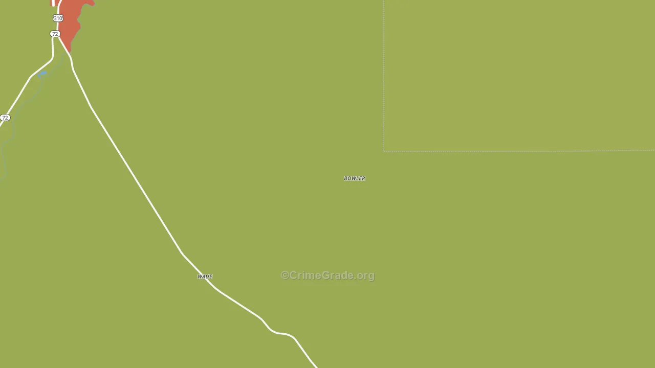 Warren, MT Map of Assault Rates