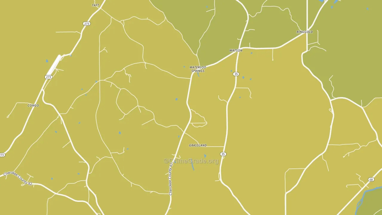 Watson, AL Map of Assault Rates