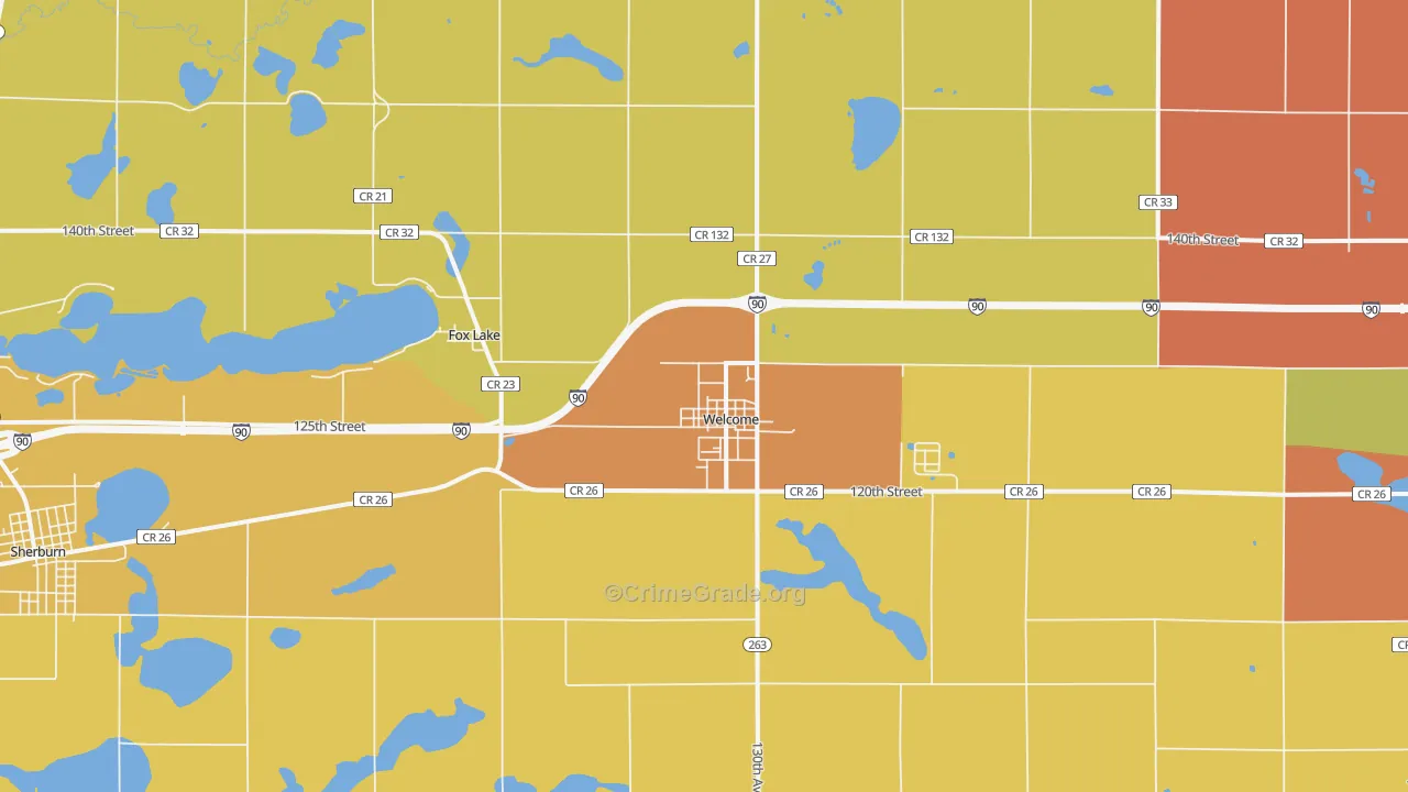 Welcome, MN Map of Assault Rates