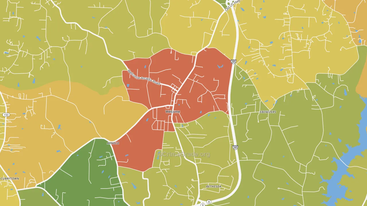 Welcome, NC Map of Assault Rates
