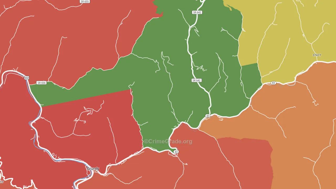 Weller, VA Map of Assault Rates