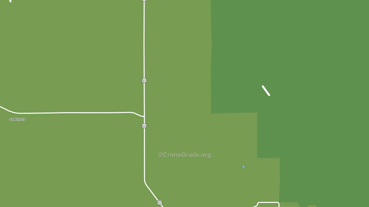 Wellfleet, NE Map of Assault Rates
