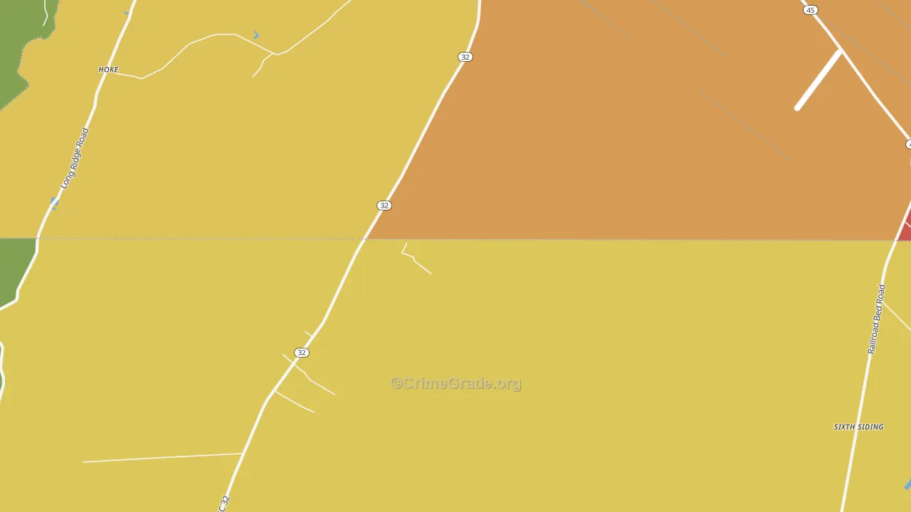 Wenona, NC Map of Assault Rates