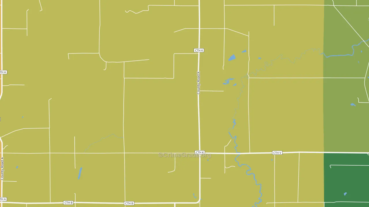 Wentworth, WI Map of Assault Rates