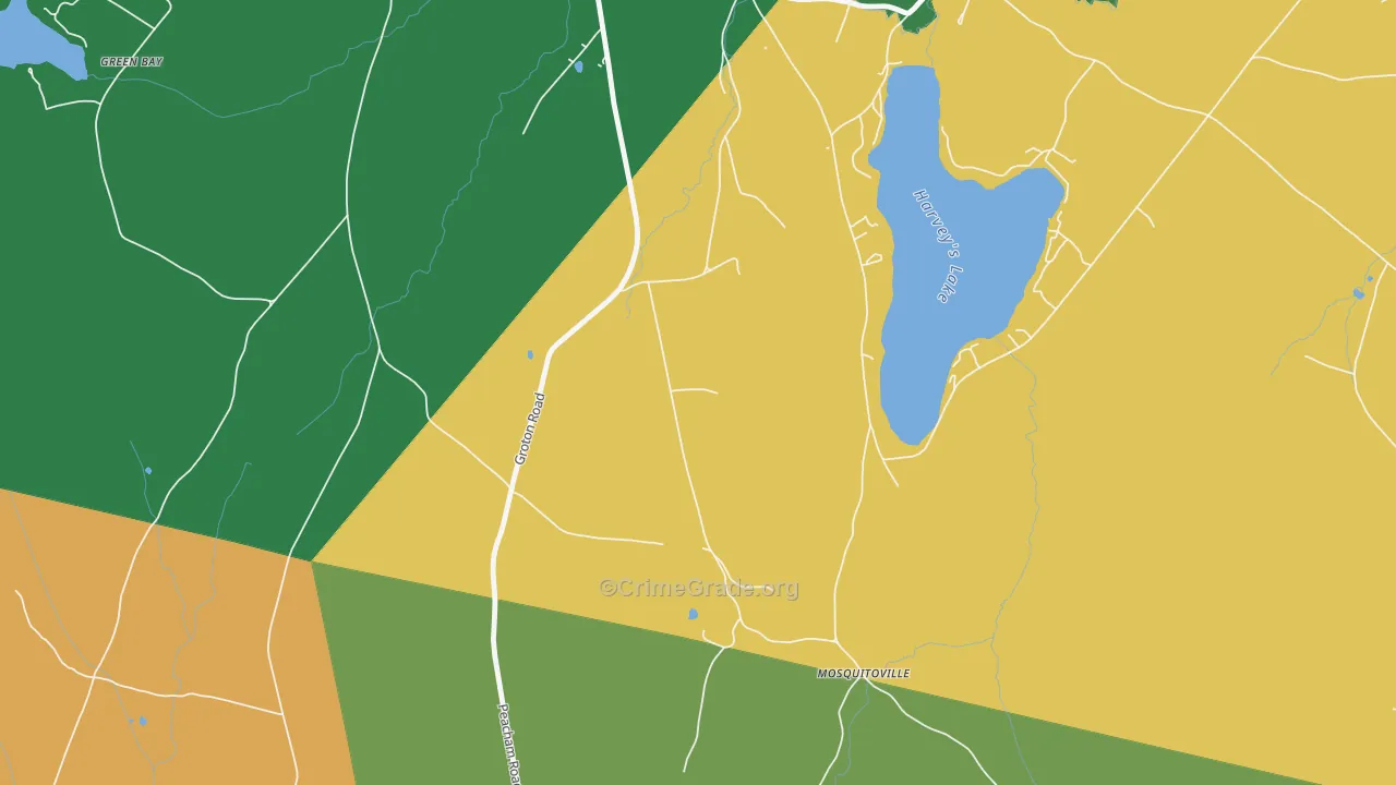 West Barnet, VT Map of Assault Rates