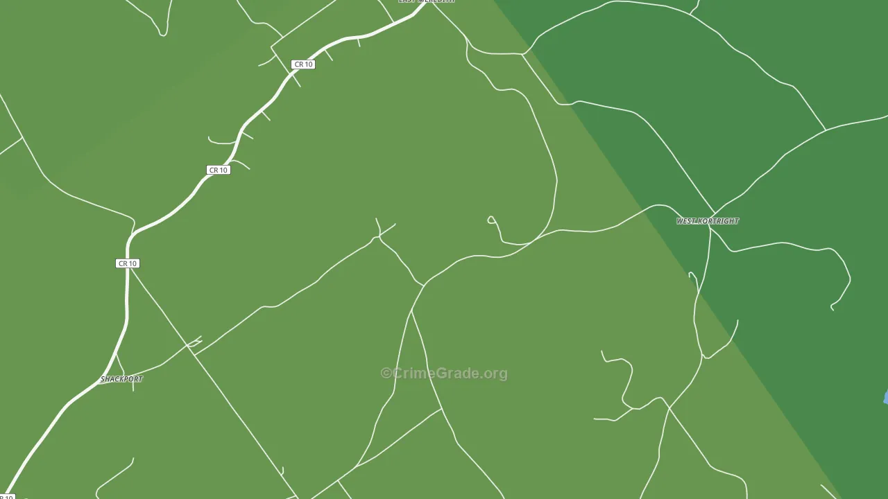 West Meredith, NY Map of Assault Rates