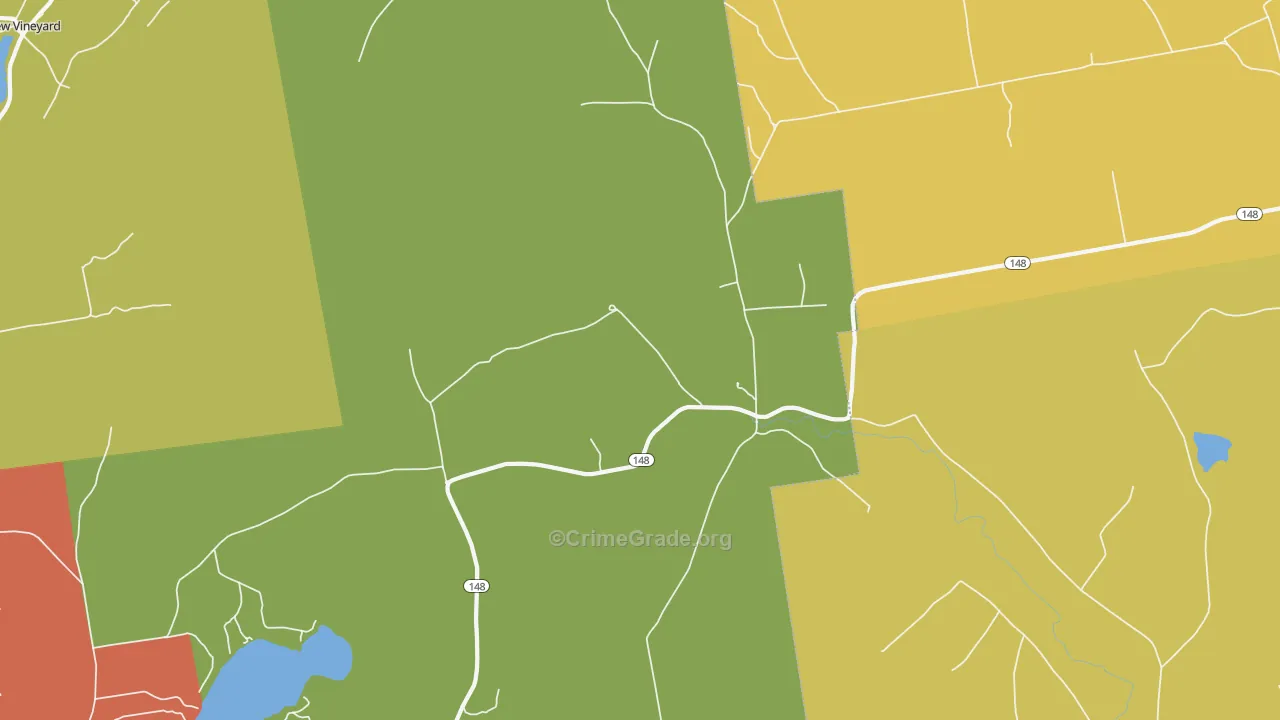 West Mills, ME Map of Assault Rates