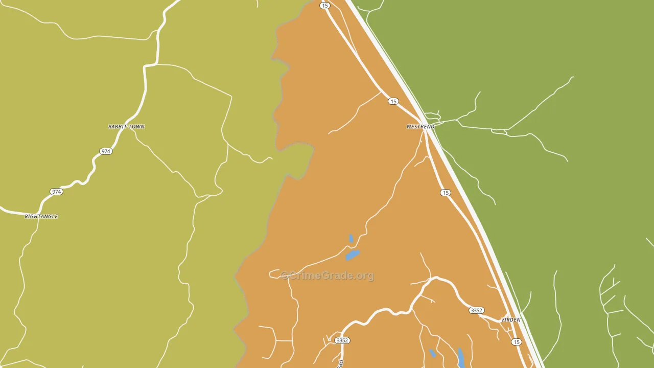 Westbend, KY Map of Assault Rates