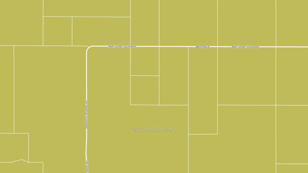 Westfield, ND Map of Assault Rates