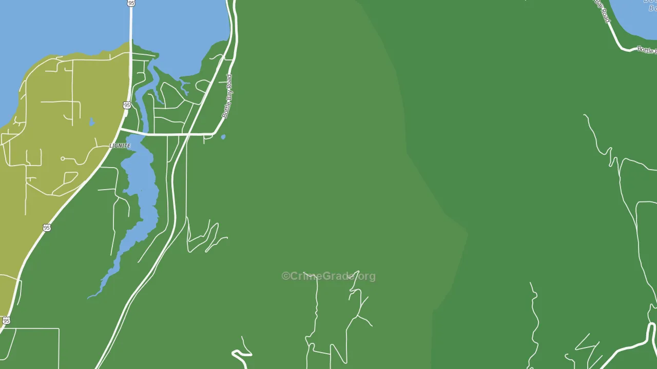 Westmond, ID Map of Assault Rates