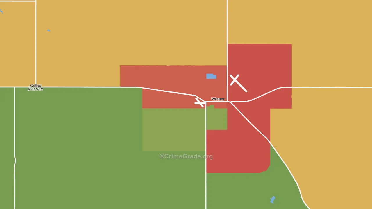 Wewela, SD Map of Assault Rates
