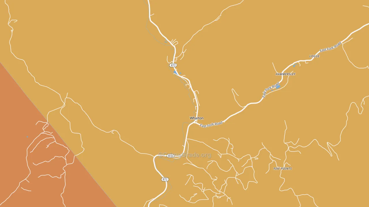 Wharton, PA Map of Assault Rates