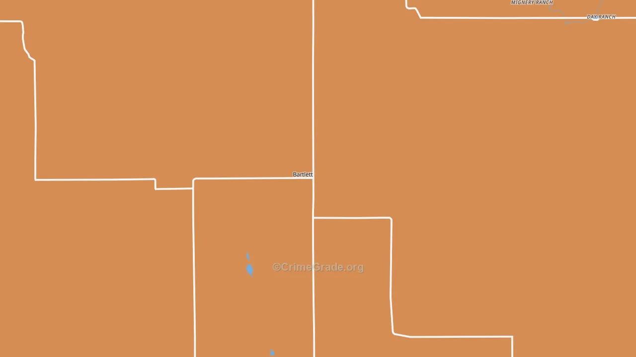 Wheeler County, NE Map of Assault Rates
