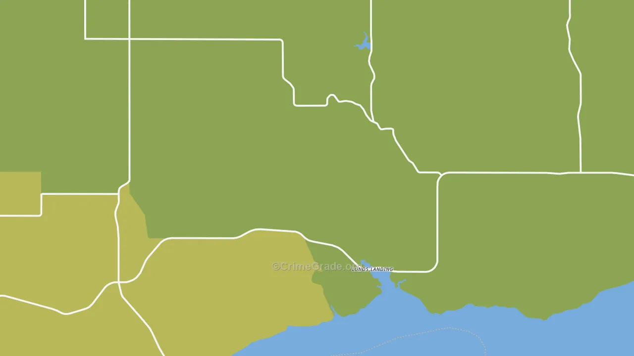 Wheelock, ND Map of Assault Rates