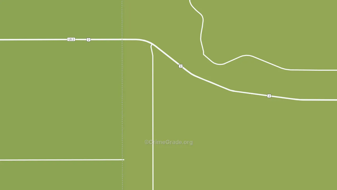 White Earth, ND Map of Assault Rates