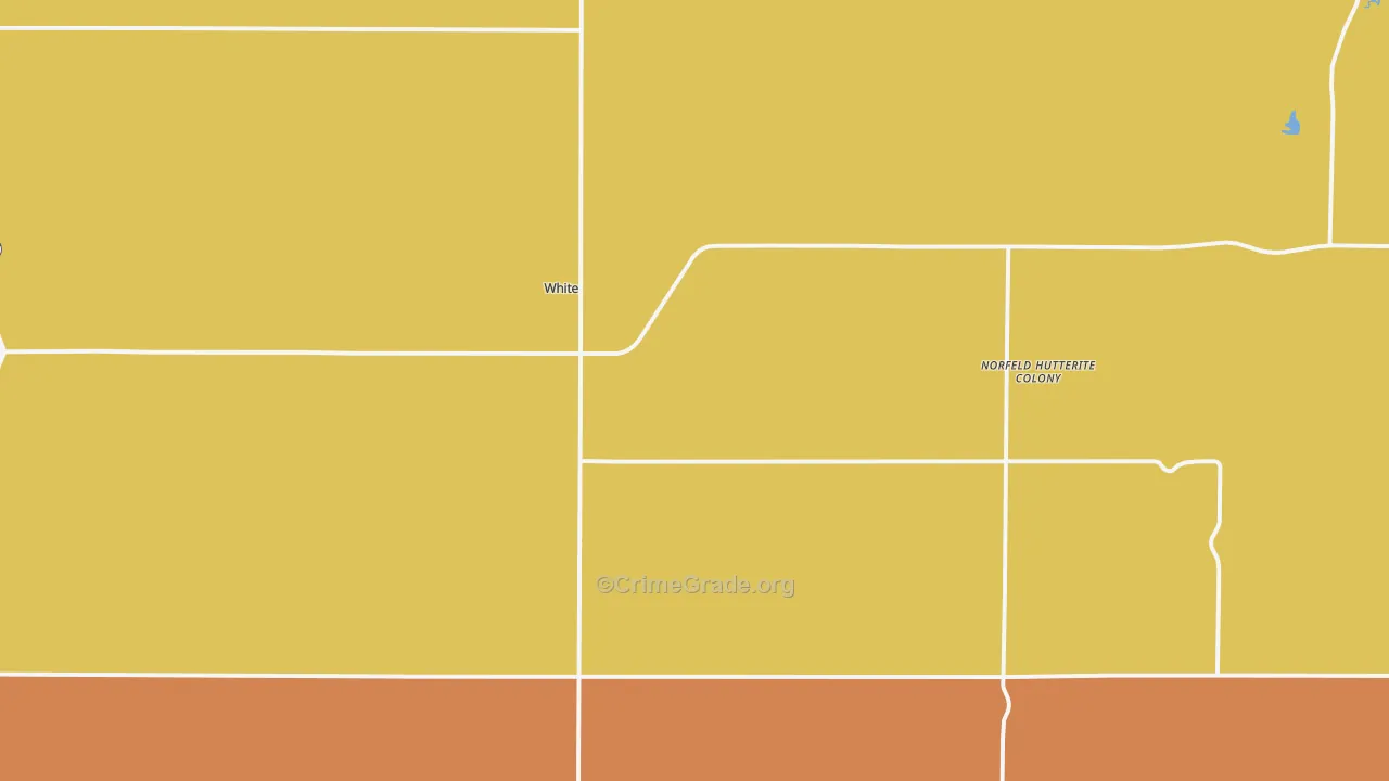White, SD Map of Assault Rates