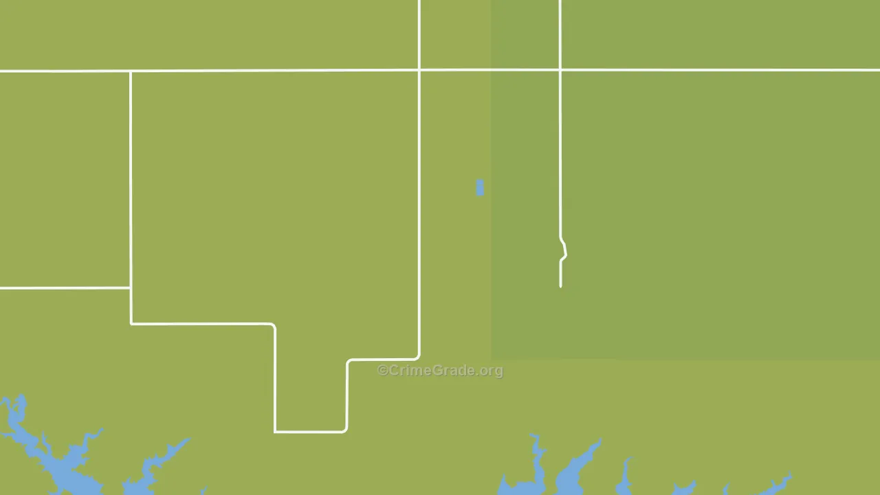 White Shield, ND Map of Assault Rates