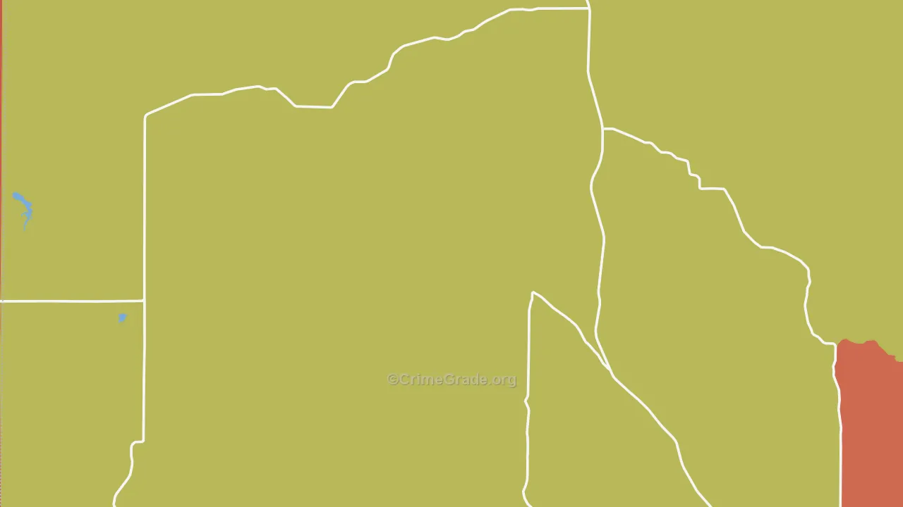 Whiteclay, NE Map of Assault Rates