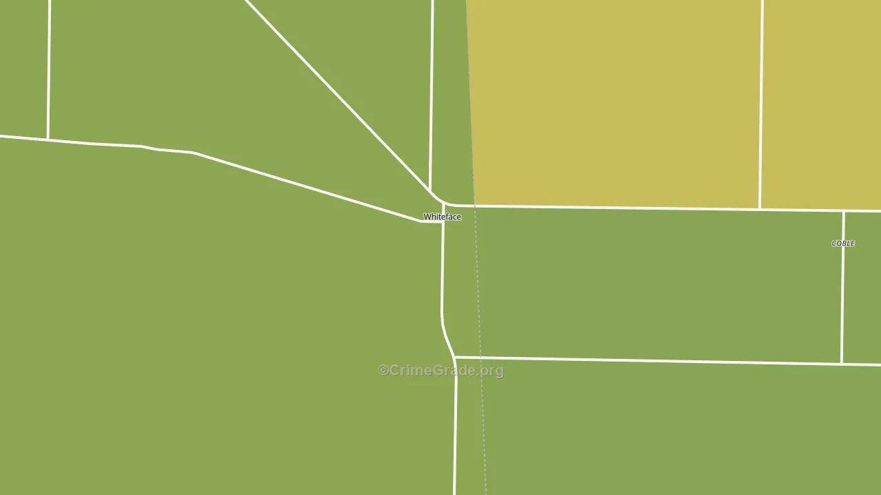 Whiteface, TX Map of Assault Rates