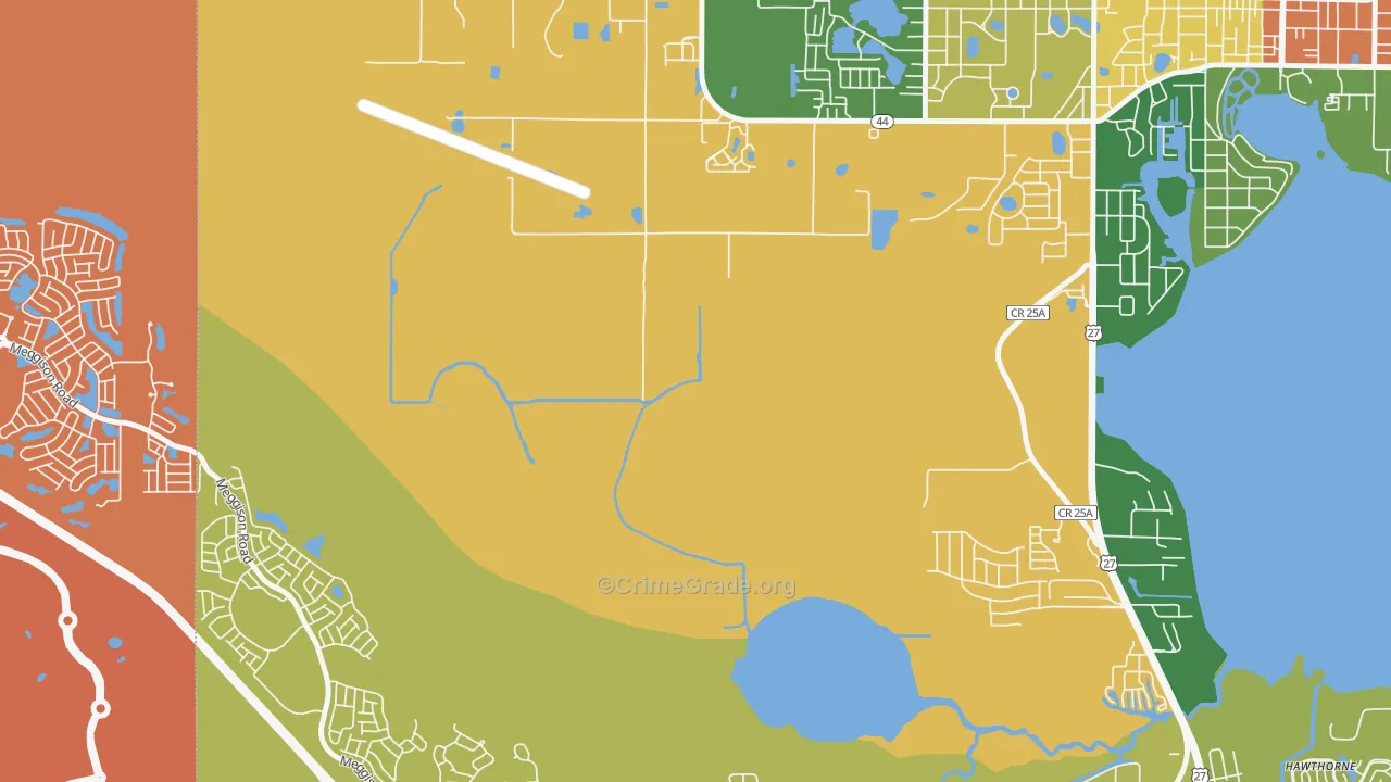 Whitney, FL Map of Assault Rates