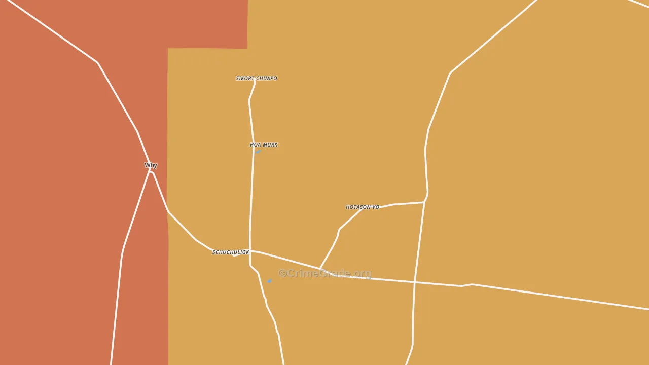 Why, AZ Map of Assault Rates