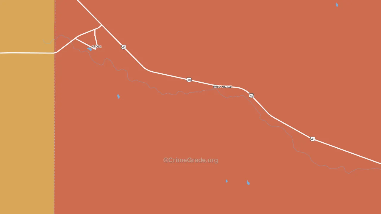 Wild Horse, CO Map of Assault Rates