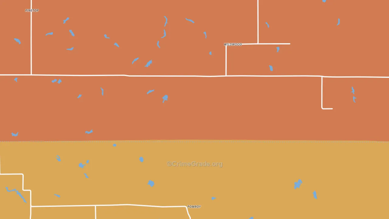 Wildwood, MN Map of Assault Rates