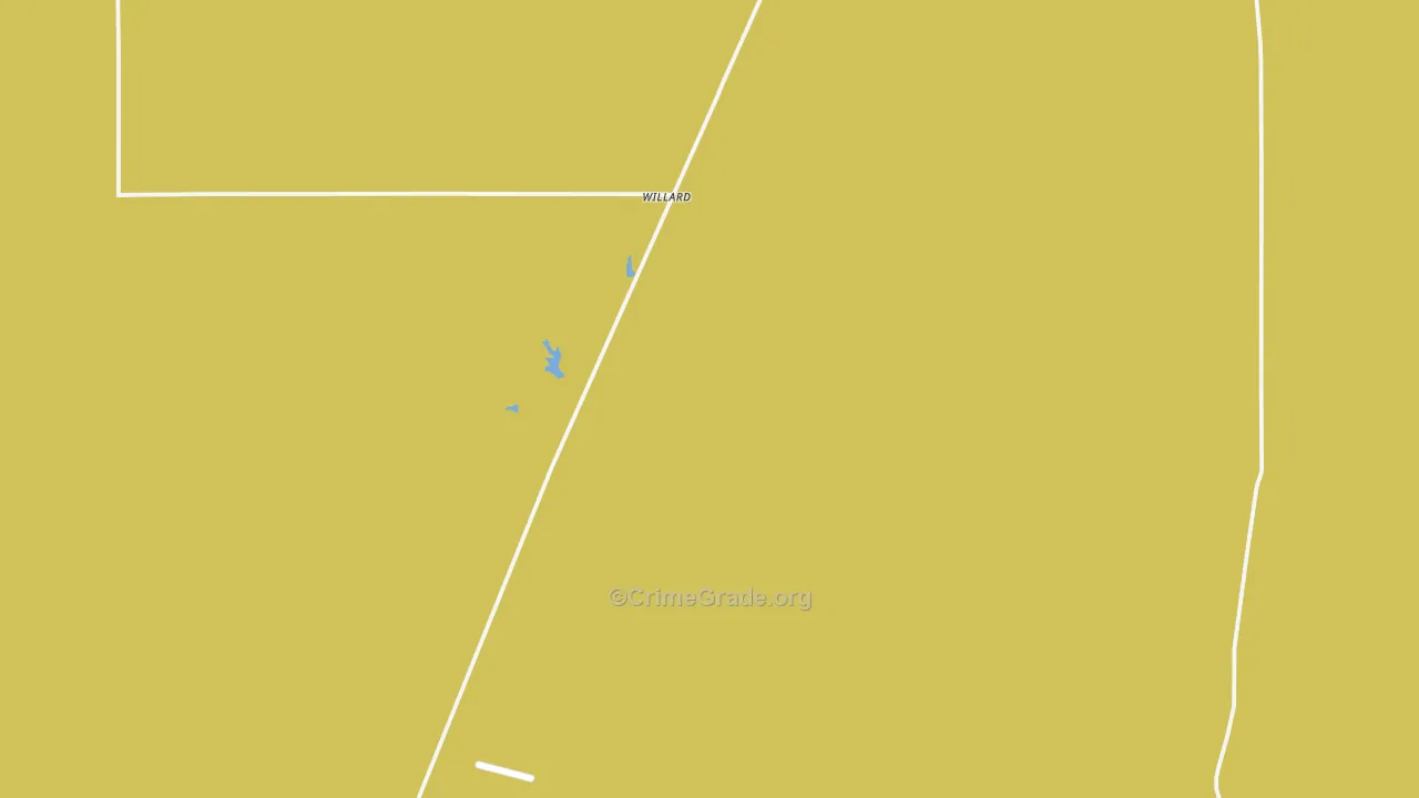 Willard, MT Map of Assault Rates