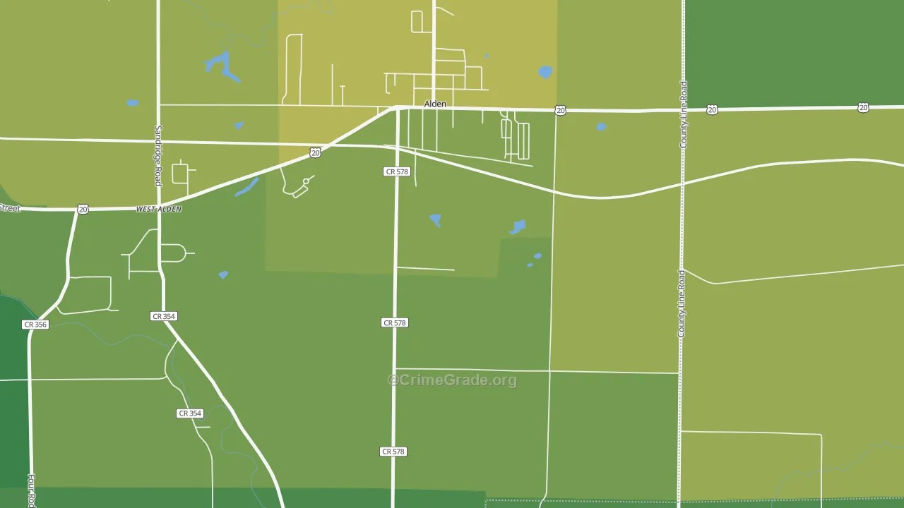 Williston, NY Map of Assault Rates