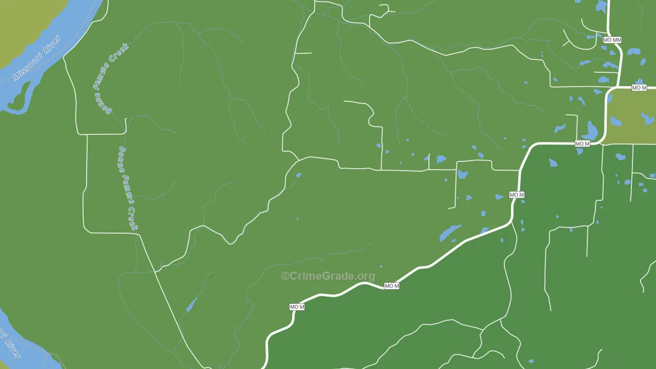Wilton, MO Map of Assault Rates