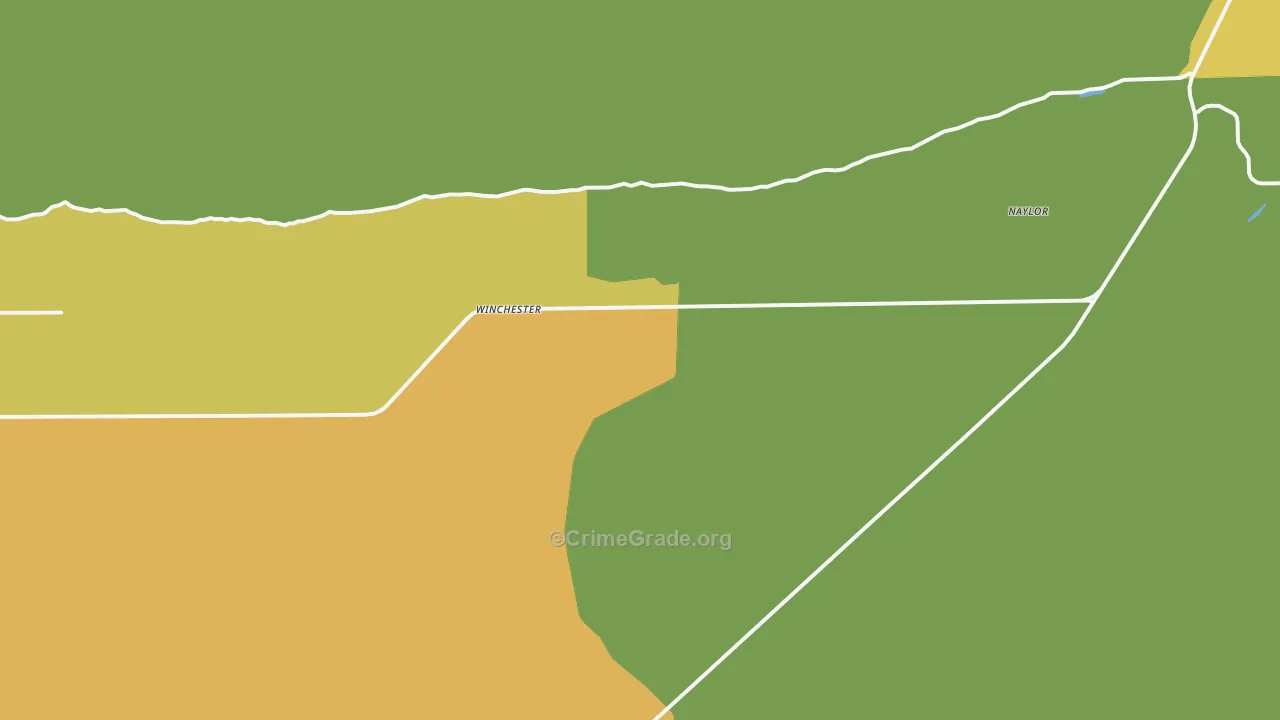 Winchester, WA Map of Assault Rates