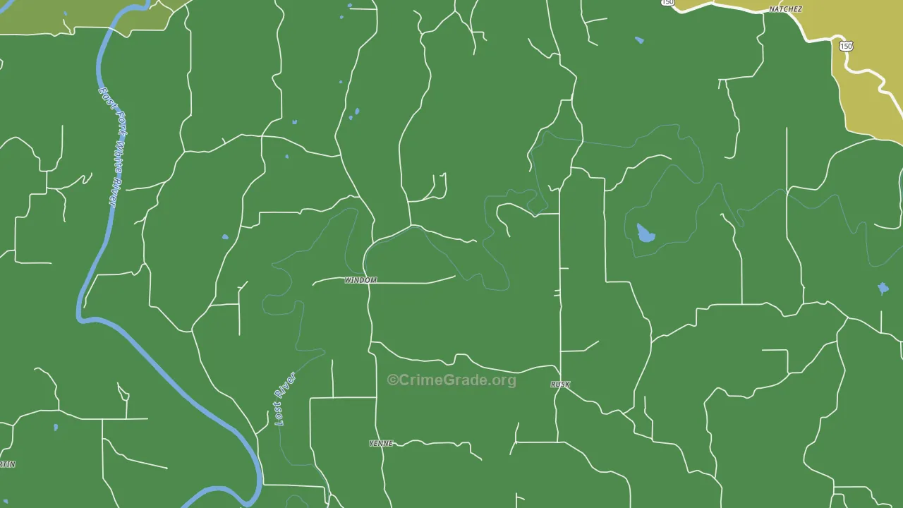 Windom, IN Map of Assault Rates
