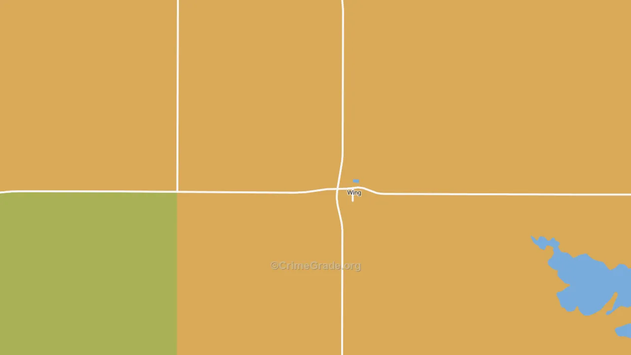 Wing, ND Map of Assault Rates