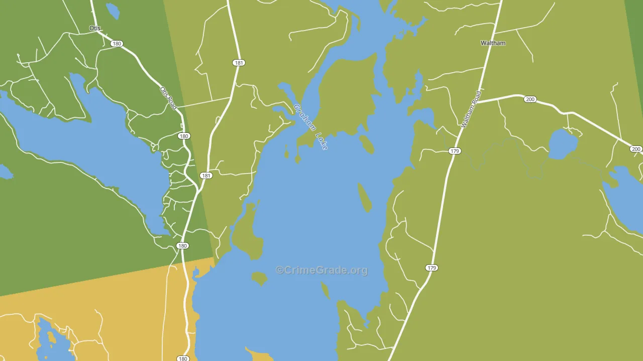 Winkumpaugh Corners, ME Map of Assault Rates