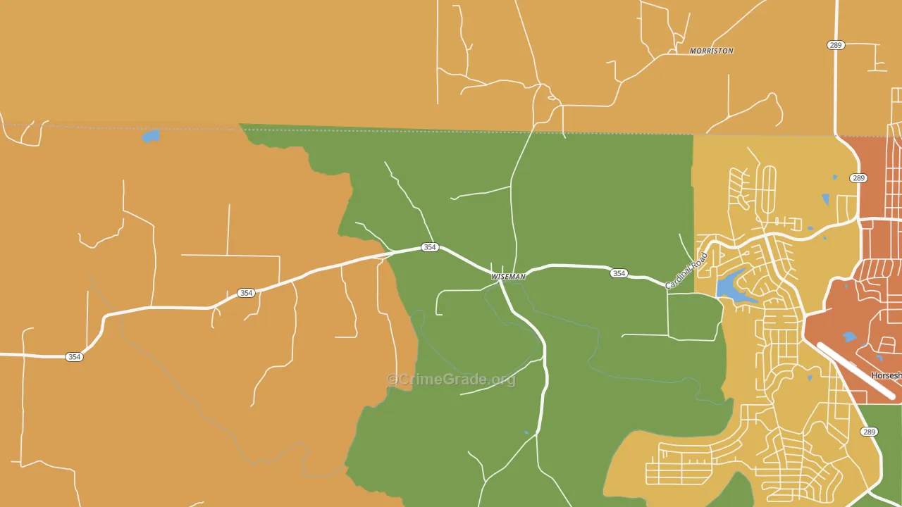 Wiseman, AR Map of Assault Rates