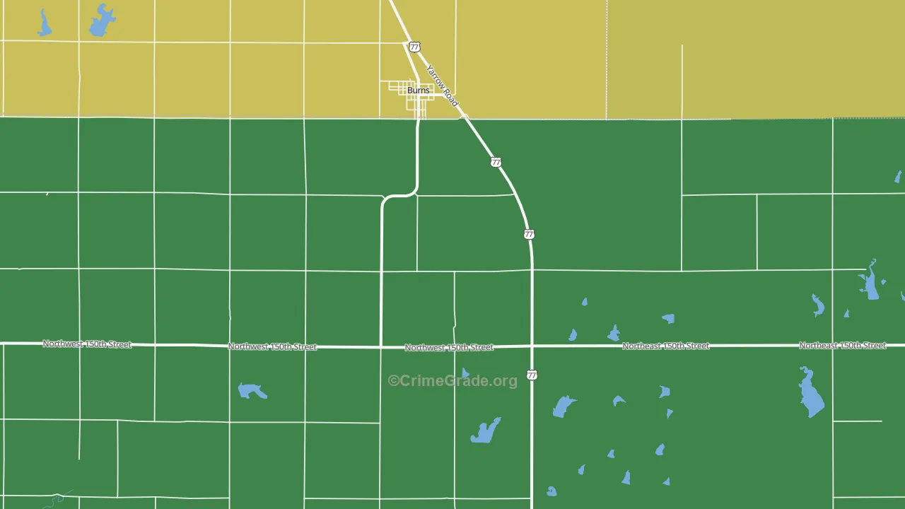 Wonsevu, KS Map of Assault Rates