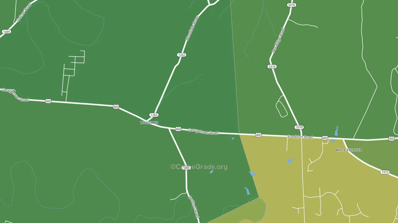 Woodlake, KY Map of Assault Rates