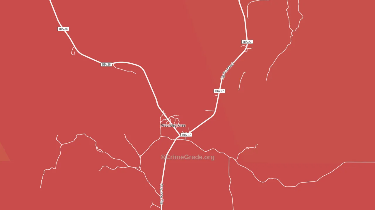 Wounded Knee, SD Map of Assault Rates
