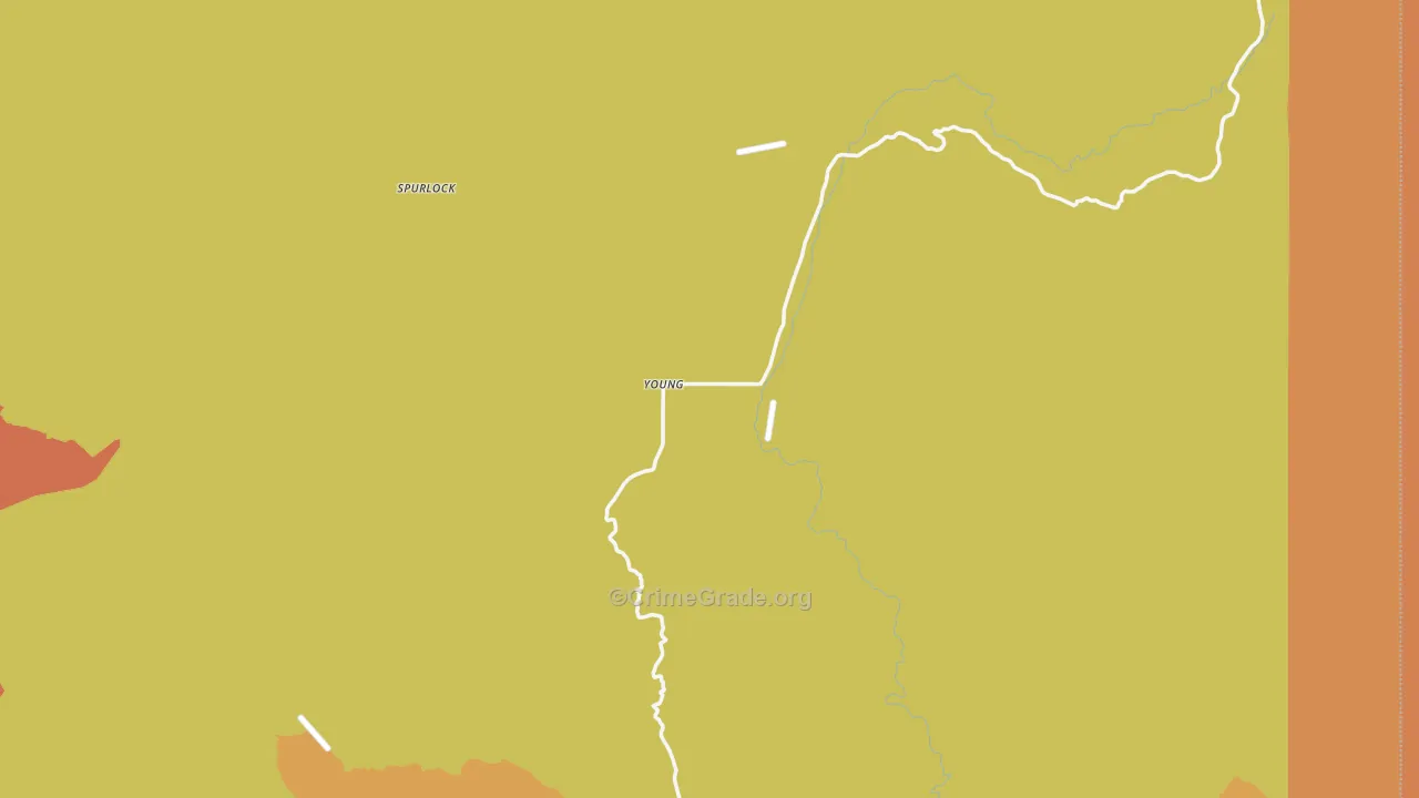 Young, AZ Map of Assault Rates