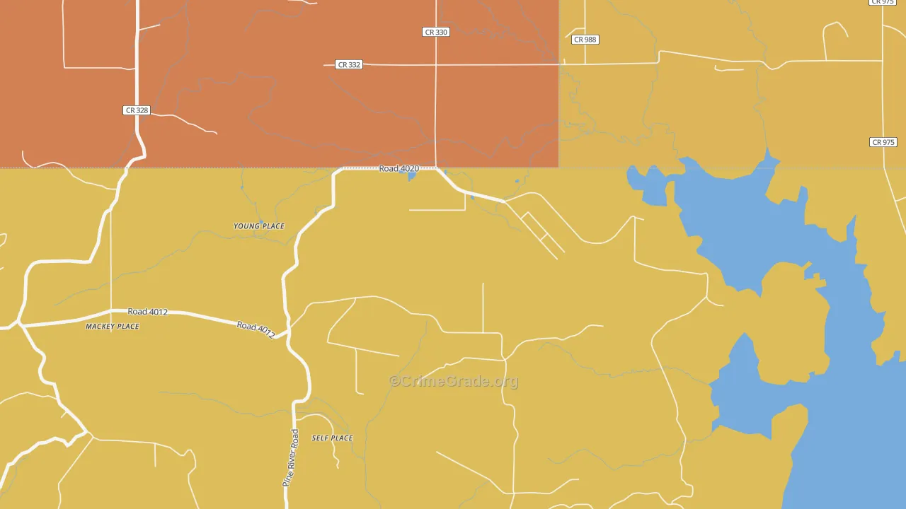 Young Place, NM Map of Assault Rates