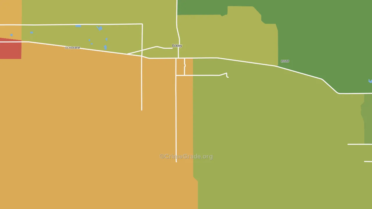 Yuma County, CO Map of Assault Rates