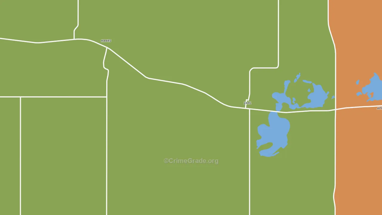 Zahl, ND Map of Assault Rates