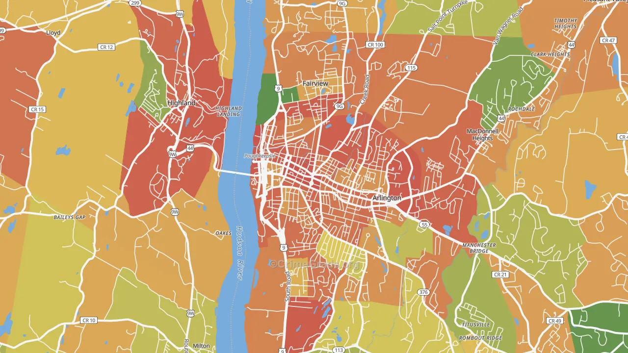 Rates and Maps | CrimeGrade.org