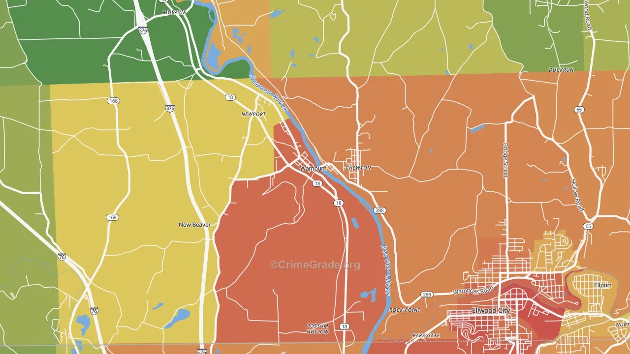 16157, PA Burglary Crime Rates and Maps | CrimeGrade.org